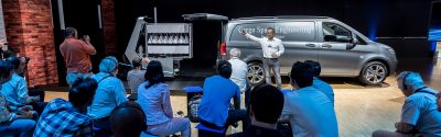 Presse-Event von OSK für Mercedes Vans