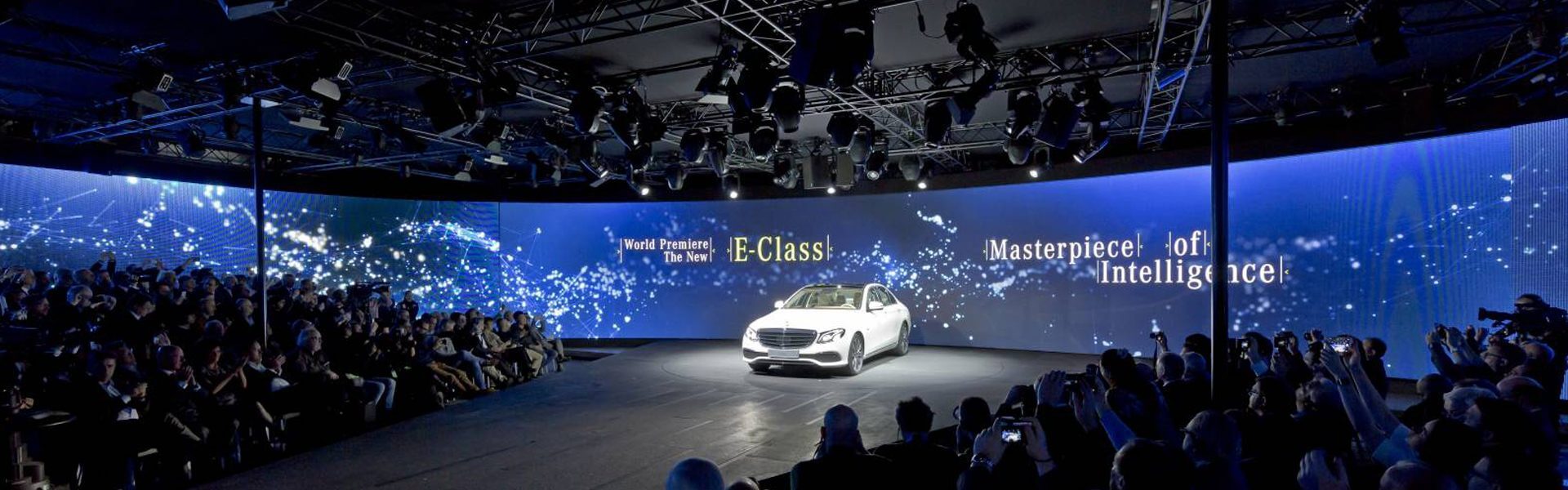 Impression Weltpremiere der Mercedes-Benz E-Klasse