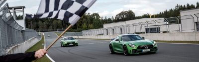 Fahrveranstaltung für Mercedes-AMG