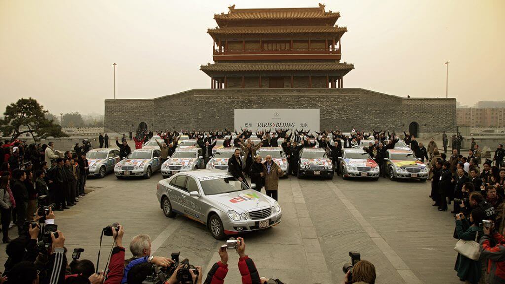 Impressionen: Mit der E-Klasse von Paris nach Peking