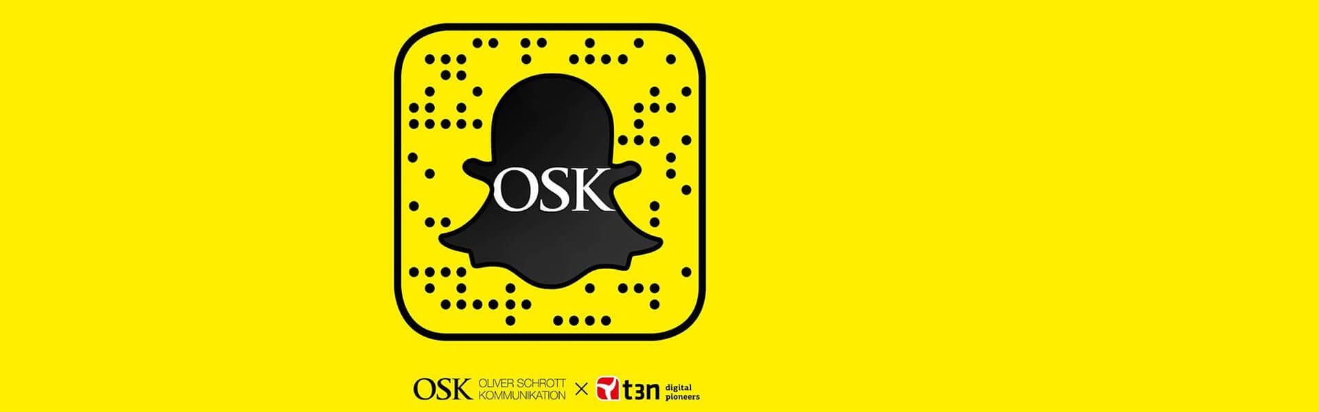 Snapchat-Guide von OSK und t3n