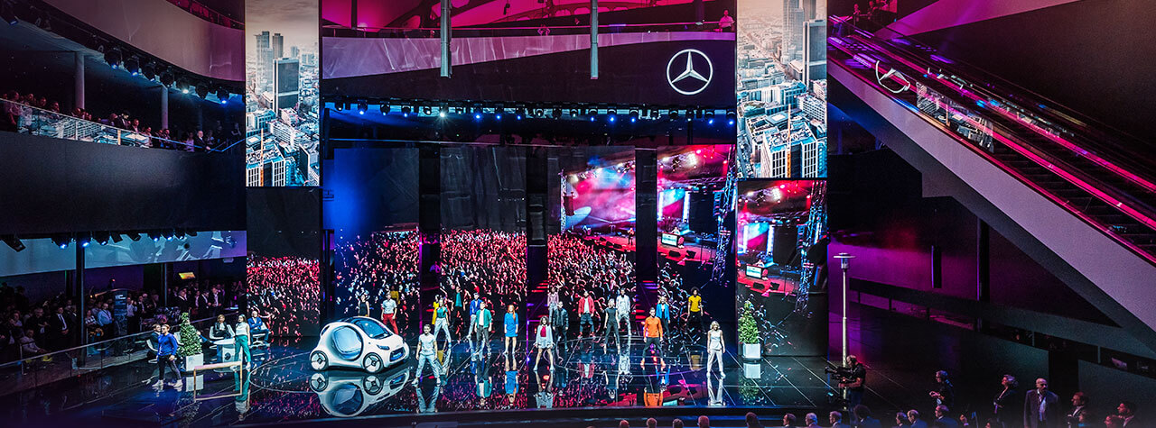 : Impressionen des Musicals anlässlich der smart-Weltpremiere auf der IAA 2017