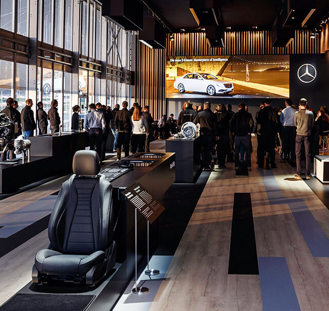 Impressionen Fahrvorstellung Mercedes-Benz E-Klasse in Estoril