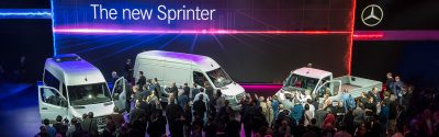 Voll vernetzt: Mercedes-Benz Vans inszeniert den neuen Sprinter als digitales Allroundtalent